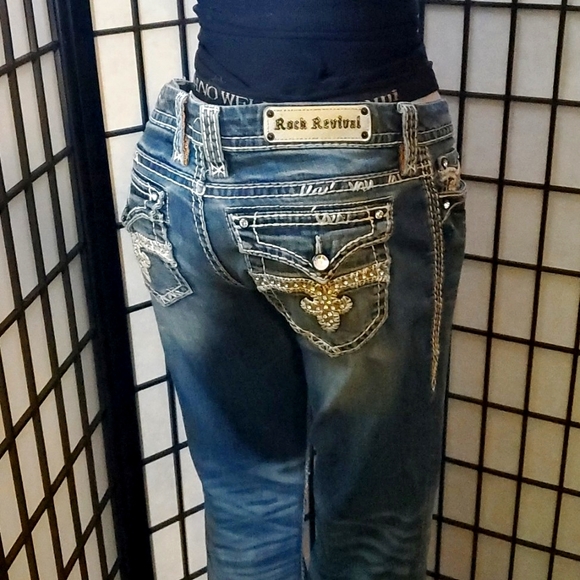 Rock revival jeans womens size 29 - Picture 1 of 5